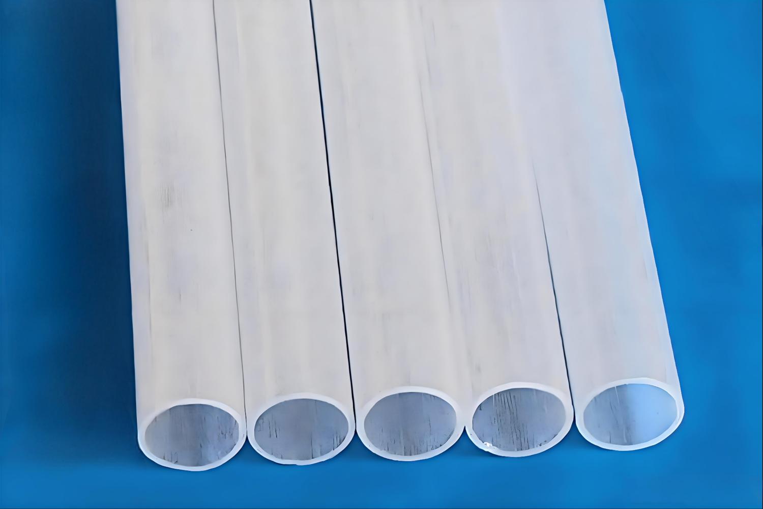 Half Transparent Quartz Tube