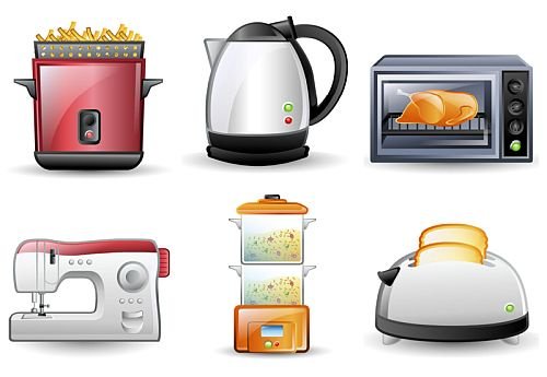 Wide range of applications for home appliances
